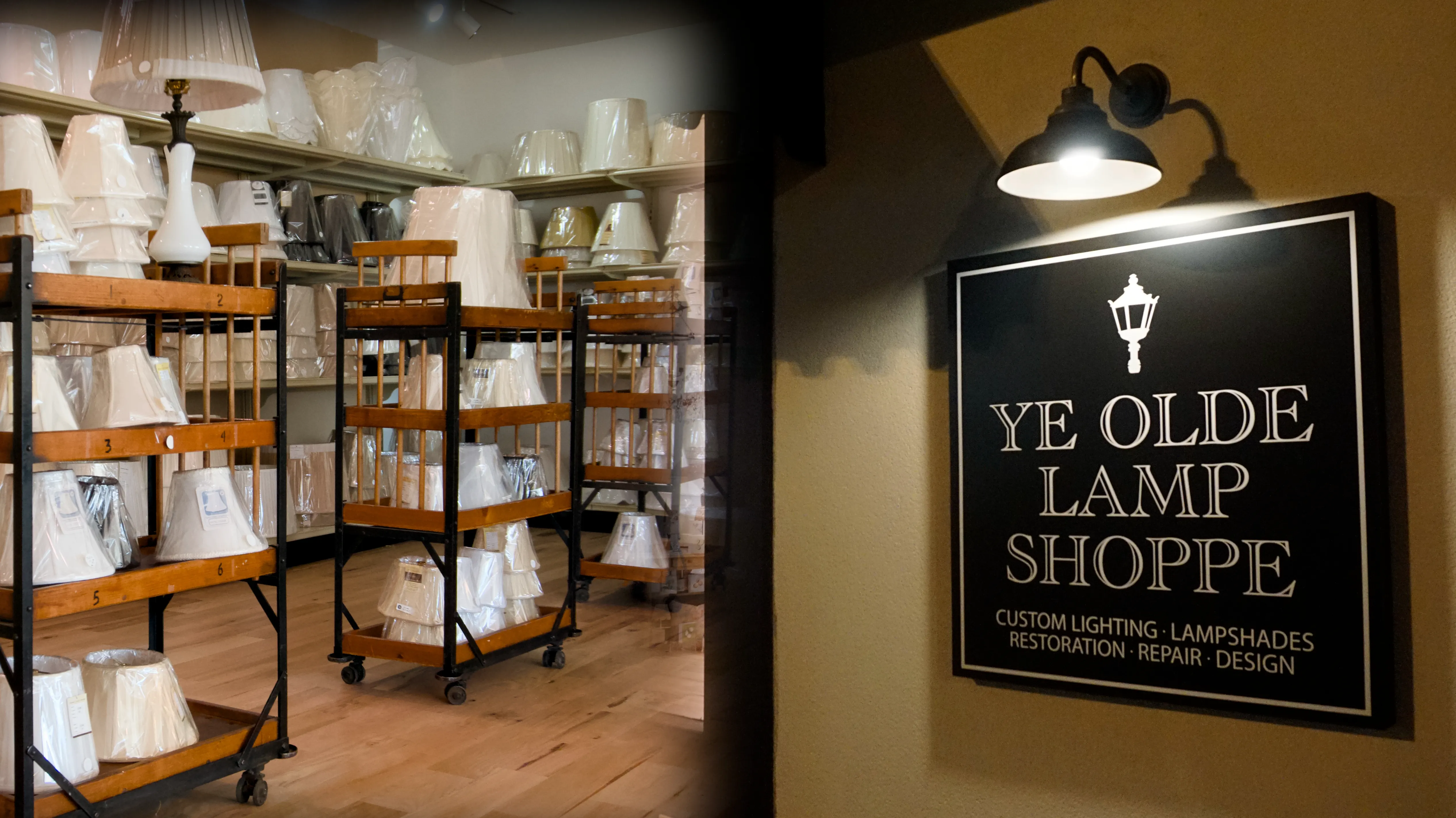 Ye Olde Lamp Shoppe storefront